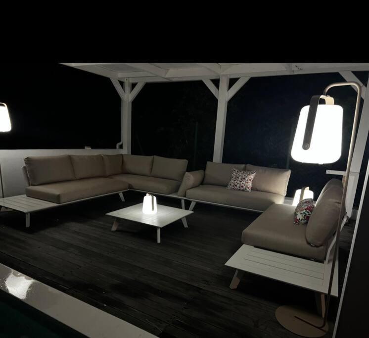 Spacieuse Villa Corossol Avec Piscine Et Jeux Exterieurs ル・ゴジエ エクステリア 写真